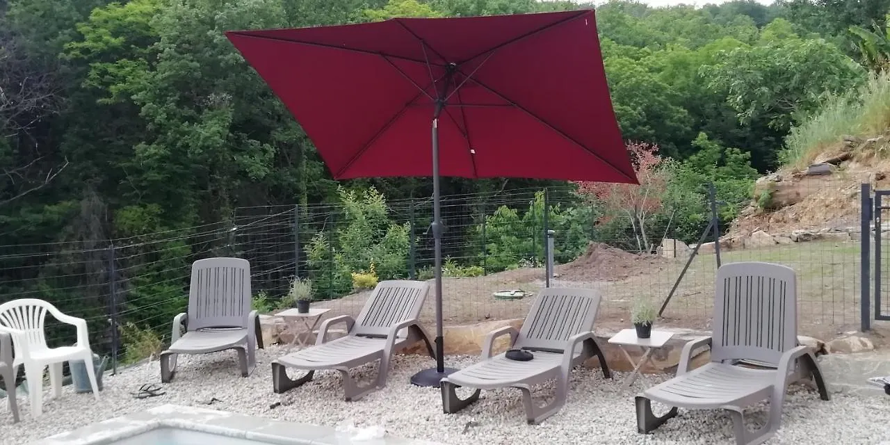 Gite Les Bouches Rouges Avec Piscine Privee Villa Vesseaux Holiday home