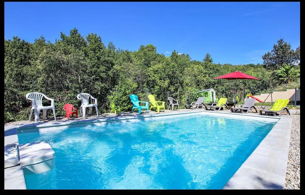 Gite Les Bouches Rouges Avec Piscine Privee Villa Vesseaux 0*,